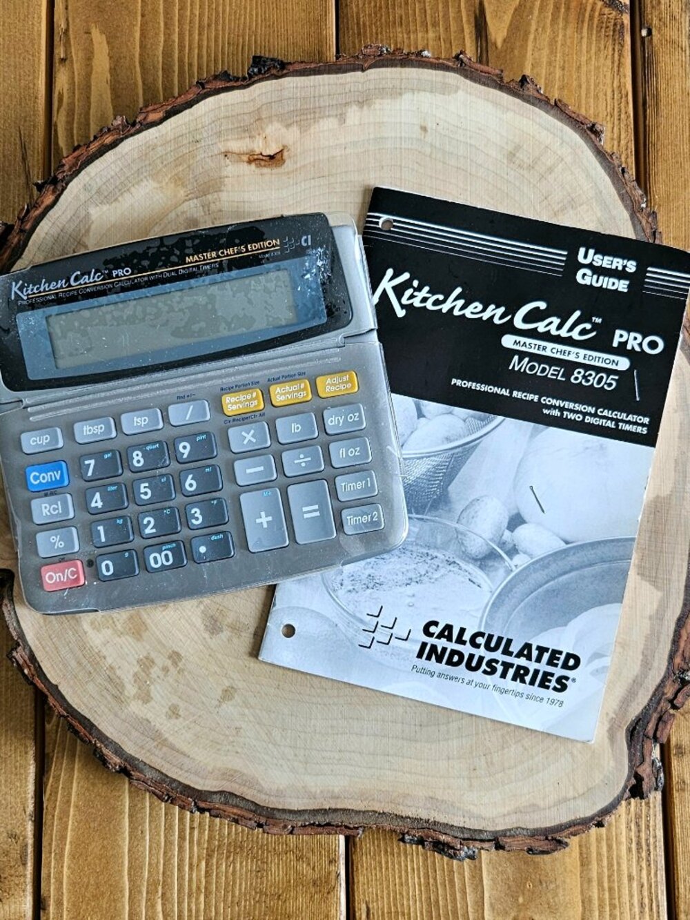 Kitchen Calc Pro Master Chef’s Edition Model 8305 • New & Unopened - NWOT